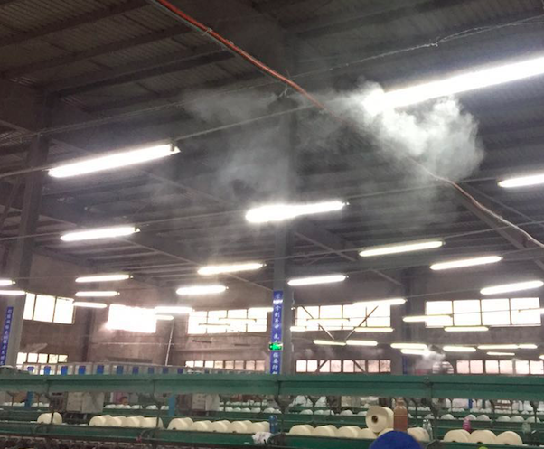 喷雾加湿系统应用于生产车间2.png
